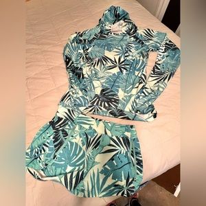 Columbia PFG shorts and top